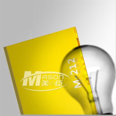 Chine Feuille acrylique fluorescente verte jaune rouge 3mm de la fonte PMMA 4mm 5mm 4x8ft à vendre