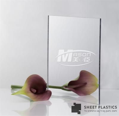 China 1220x2440 Large Acrylic Mirror Sheet Smoked Mirror Panels Mirror Sheets Home Depot for sale