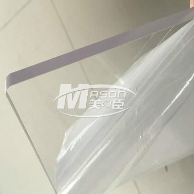 China 4x8 Ft Transparent 0.9mm Thin PETG Plastic Sheets 1.29g/cm3 for sale