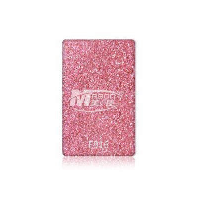 China Colorful Pink Gold Blue Perspex Glitter Plastic Sheets 25mm for sale