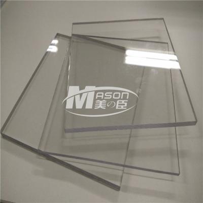 China Attractive And Durable High Glossy Clear Polycarbonate Sheet 1.8mm Transparent for sale