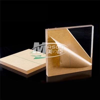 China 4x8 Scratch Optical Mar Resistant Perspex Glass Transparent Plastic Sheet 300mm for sale