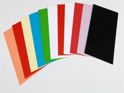 China White Black Red Yellow Pink Sheeting ABS Plastic Sheet 48X48 Colored for sale