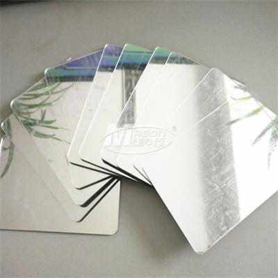 China 4x8 Glass Mirror Panels Custom Colored Acrylic Mirror Sheets For Gardens for sale