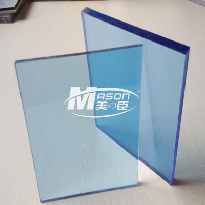 China do PC contínuo claro da folha 3mm do policarbonato de 1220x2440mm placa plástica à venda