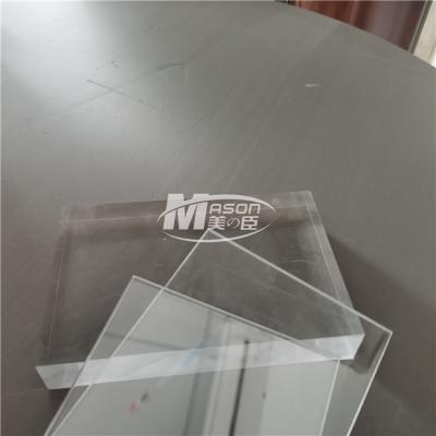 China 20mm Clear Scratch Resistant Acrylic Panel For Outdoor for sale