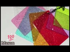 100% Virgin PMMA Rigid Colorful Glitter Acrylic Sheet 2mm 3mm 5mm