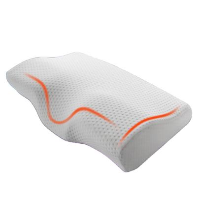 China Orthopedic good dream Washable Memory Foam Pillow anti snore butterfly shaped neck support memory foam pillow for sale