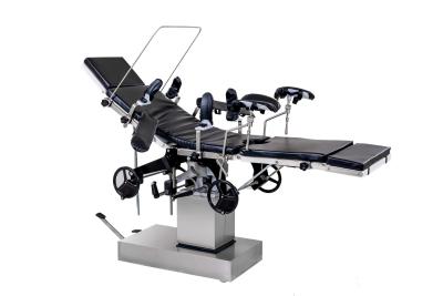 China 80mm Thick Metal Operation Theatre Bed Medical Operating Table 210*55cm for sale