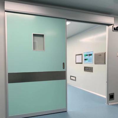 中国 気密の滑走の病院のドアは鋼鉄密封状態で密封されたドアに電流を通した 販売のため