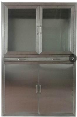 China Dust Free Surgical Instrument Cabinet 200mm Wall Mounted Lockable Medicine Cabinet for sale