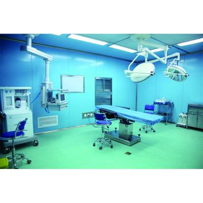 Chine Conception de projet clés en main d'acier inoxydable de PVC de théâtre d'opération de chirurgie d'hôpital d'ICU à vendre