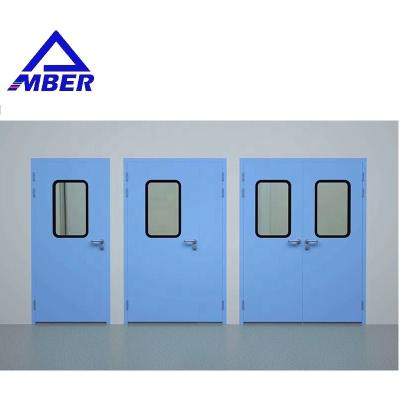China Aluminum Automatic Pharmaceutical Clean Room Door 1.0mm For Hospital Laboratory for sale
