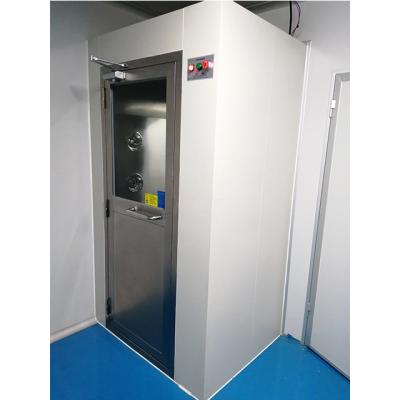 China 60Hz Stainless Steel Air Shower 1290*1000*2050mm Fully Automatically Sliding Door for sale