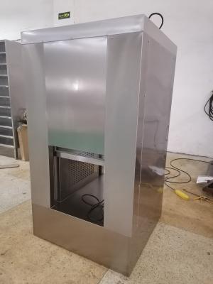 China Static Pass Box Stainless Electrical Interlock Clean Room Pass Box for sale