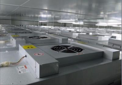 China Staubfreier Reinraum FFU Amber Equipment Fan Filter Units 0.45m/S zu verkaufen