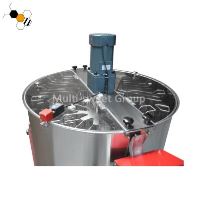 China Conical Barrel Bottom SS304 8 Frames Electric Honey Extractor for sale