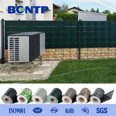 Chine DIY Easy Installation Outdoor Antil-UV 19cm X 35 +20 clips Garden PVC Fencing Privacy Strip Tarpaulin Scre12en Fence à vendre