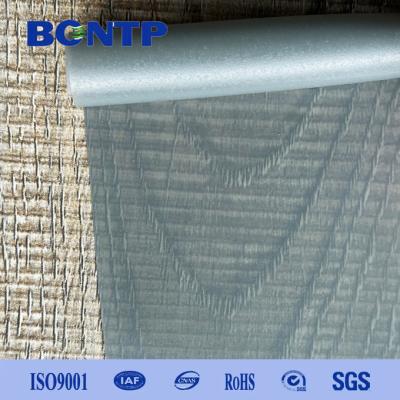 China Hot Sale 0.3MM Grey Rear Soft PVC Matt Film Folding Projection Screen Fabric for Projector Screens for sale