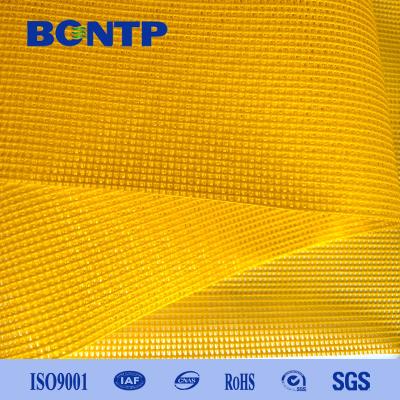 Chine PVC 380x380D a enduit le tissu de polyester pour le PVC de camion a enduit Mesh Tarp Net Tarp à vendre