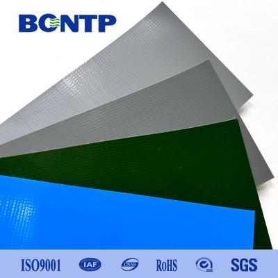 China 840D high strength PVC Coated Tarpaulin 0.45mm  matte surface for bag or cover for sale