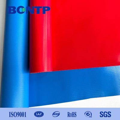 Китай Ткань с покрытием PVC брезента PVC разрыва устойчивая водоустойчивая для крышки шатра крышки тележки продается
