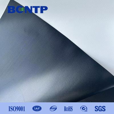 China 250D/500GSM tela de projeção em branco tela de projeção de tecido para tela motorizada à venda