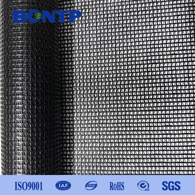 中国 黒いビニールの網の防水シートポリ塩化ビニールはメッシュ生地1000D 10x10に塗った 販売のため
