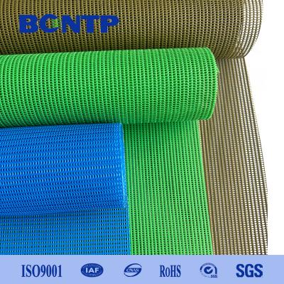 China 1000D 1812 PVC Mesh Fabric polyester mesh fabric for bag high strength for sale