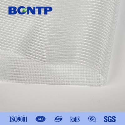 China PVC Laminated Polyester Mesh Transparent Tarpaulin for sale