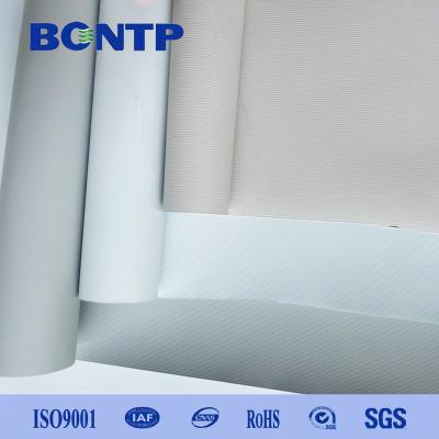China 0.38mm/Grey Full Light Shading Curtain Fabric Roller Blinds Curtain Material Rolls Fabric for sale