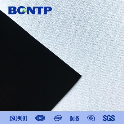 Chine 1.85M/2.15M Tissu blanc super plat pour écran de projection Tissu pour écran de projection à vendre