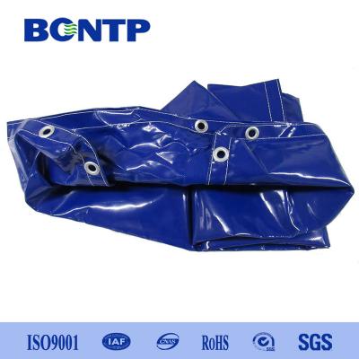 China 1000D Trailer Tarpaulin Covers Waterproof Protective Poly Tarp For Cars for sale