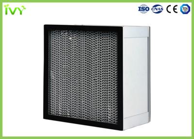 China Long Operating Life HEPA Air Filter Deep Pleated Design F1 DIN 53438 Flammability for sale