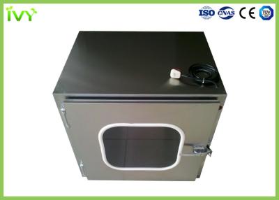 China Customized Cleanroom Interlock Pass Box / Static Pass Box Transfer Window for sale