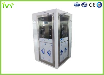 China Infrared Induction Air Shower Tunnel Customized Interlocking Clean Room Shower for sale