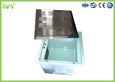 China Cleanroom Terminal HEPA Box DOP Test HEPA Filter Housing Box for sale