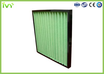 China Synthetic Fiber Air Filter Replacements G4 Pleated Panel Filter for sale