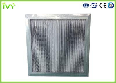 China H12 H13 Deep Pleated Air Filter Filtration Grade HEPA H11 Filter for sale