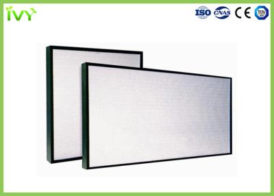 China Industrial Fume Hood HEPA Filter Mini Pleat H13 With 99.99% Efficiency for sale