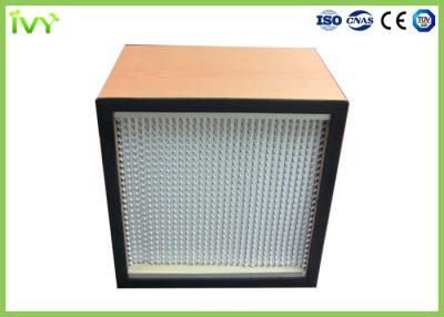China Customized Absolute HEPA Filter / Air Filter Fiberglass Material for sale