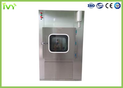 China Custom Cleanroom Pass Through Box Air Shower Stainless Steel for sale