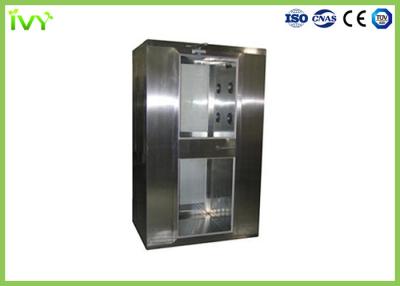 China Food Industry Air Shower Cleanroom Cabinet Automatic Door Blowing for sale
