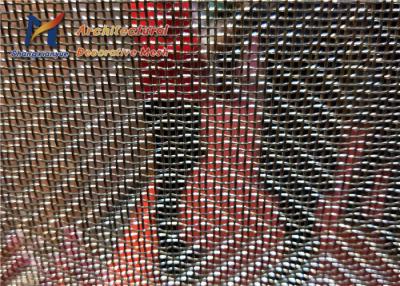 China 30m Ultra Fine Copper Mesh Screen Golden Wire Mesh Room Dividers for sale