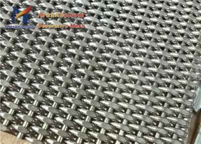 China Opaque Architectural Wire Mesh Panels 1.5mm Stainless Steel SS316 for sale