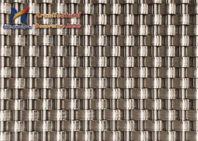 China Interior Covering Elevator Mesh SS316 Crimped Weave Wire Mesh for sale