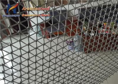 China Shop Dividers Spiral Wire Mesh 1.5mm 3mm Mild Steel Mesh Panels for sale