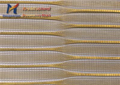 China El vidrio laminado moderado artesona la malla de alambre de cobre de 1.0m m en venta