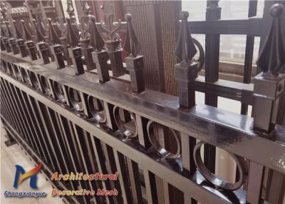 China Fio Mesh Fencing do calibre de Mesh Fence Panels 14 do fio de metal do ferro forjado à venda