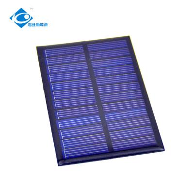 中国 高い発電の太陽ラップトップの充電器0.65 W 6VoltのためのZW-8960エポキシの付着力の太陽電池パネル 販売のため